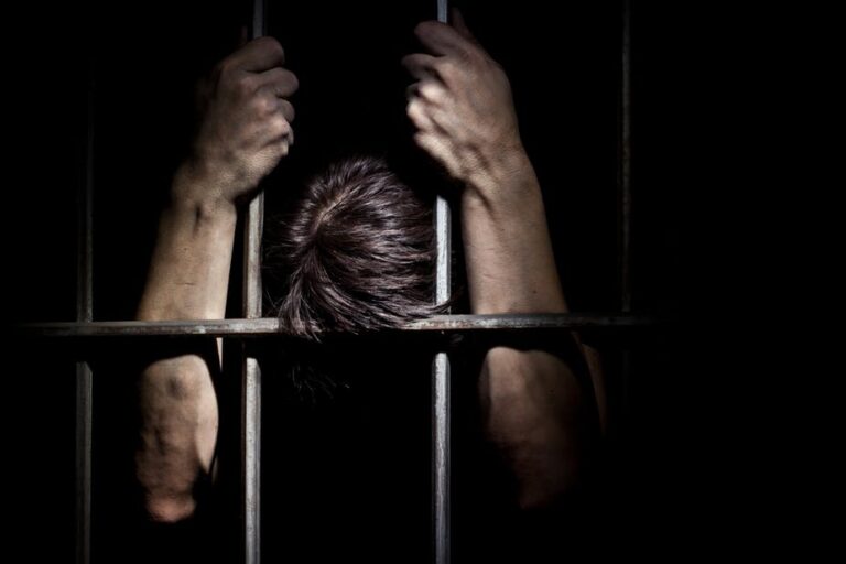 in the lock-up